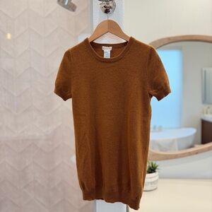 J. Crew Women's Cashmere Sweater in Hazelnut - XS